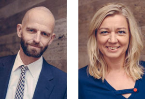 Lars Werge og Tine Johansen