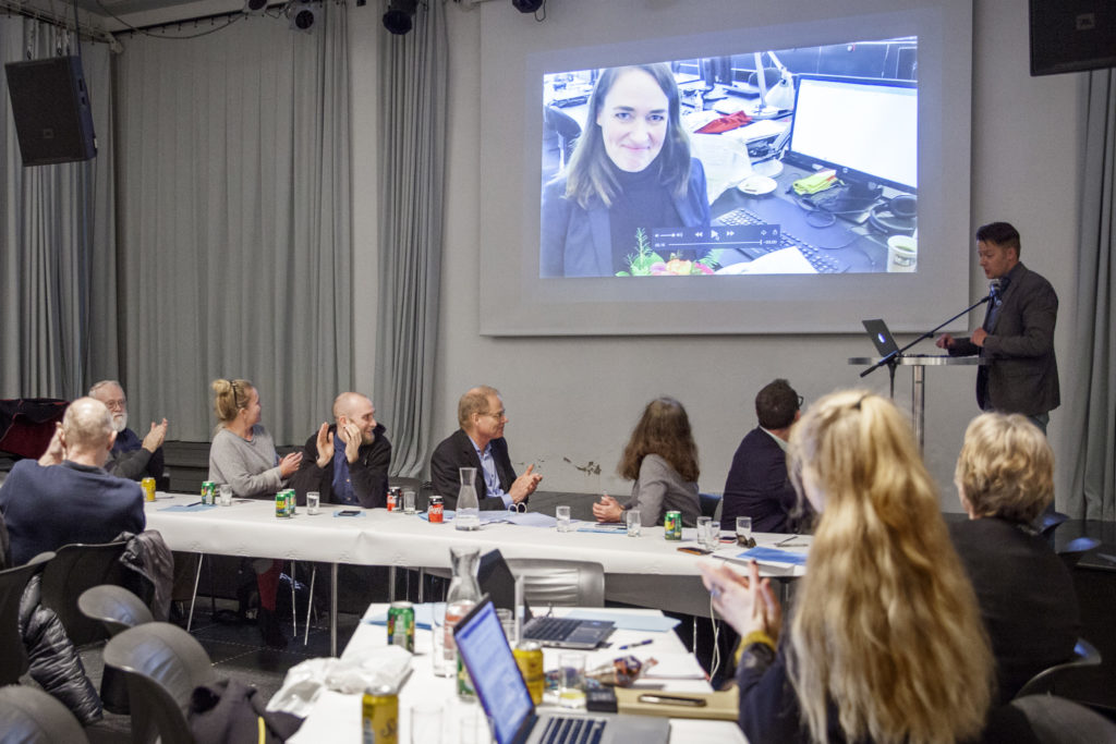 Astrid Søndberg fra TV2 vinder af Simmel-Prisen / Foto: Anette Sønderby Madsen