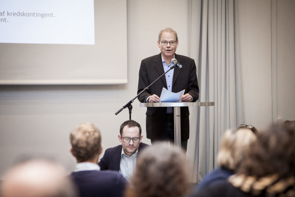 Frederik Monrad Juel afgiver beretning / Foto: Anette Sønderby Madsen