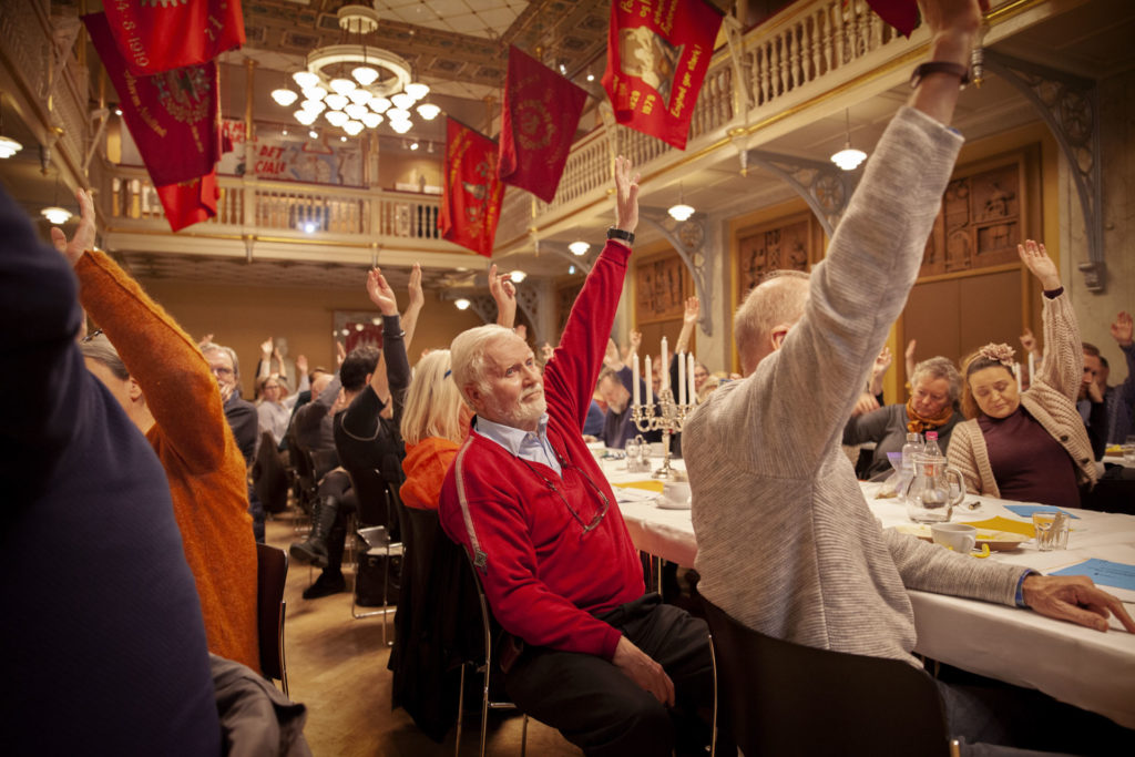 Formandens beretning blev sat til debat og herefter godkendt. Foto: Anette Sønderby Madsen