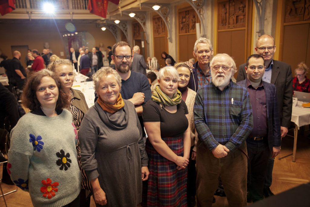 Den samlede bestyrelse efter valget. Foto: Anette Sønderby Madsen