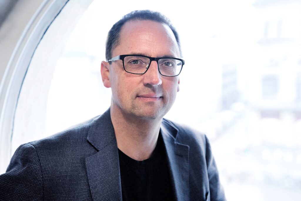 Direktør Morten Hesseldahl, Gyldendals Forlag, Foto: Privat