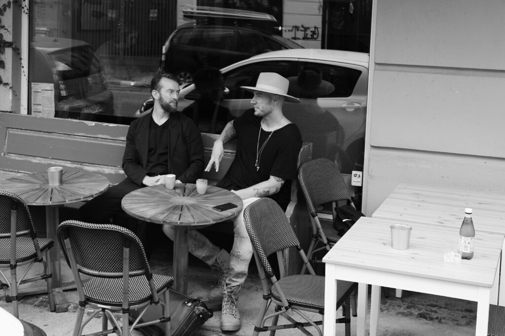 Rune Skyum-Nielsen og Nicklas Bendtner // Fotograf: Rasmus Weng Karlsen