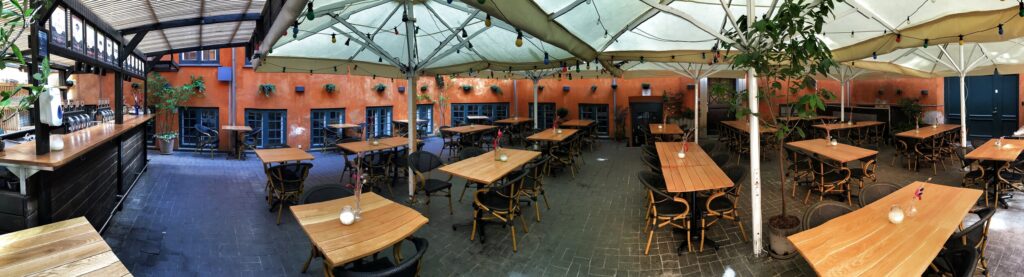 Gårdenhaven hos Brewpub / Foto: Brewpub