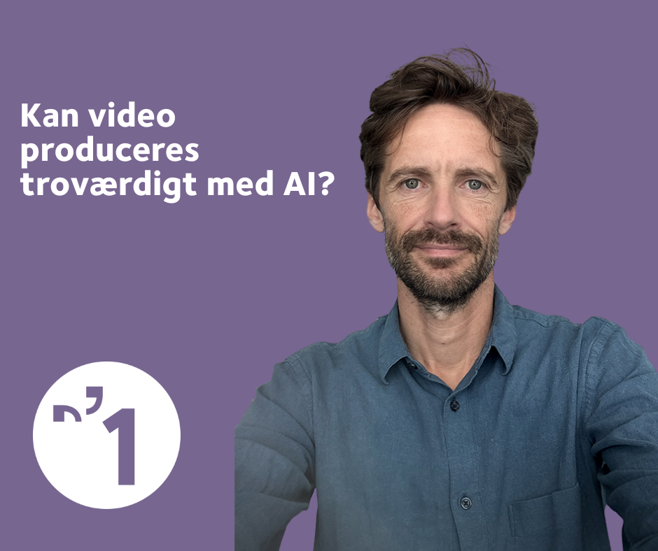 Konsulent og underviser på DMJX Kurser og Videreuddannelse Jens Haaning